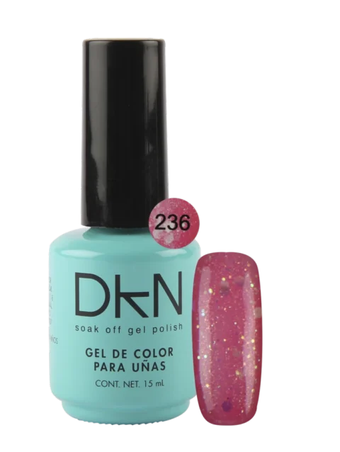 DKN SOAK OFF GEL POLISH 236 .5 Oz/15ml