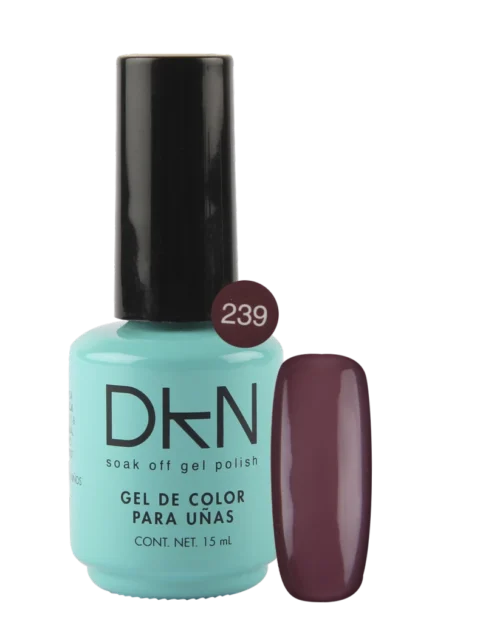 DKN SOAK OFF GEL POLISH 239 .5 Oz/15ml