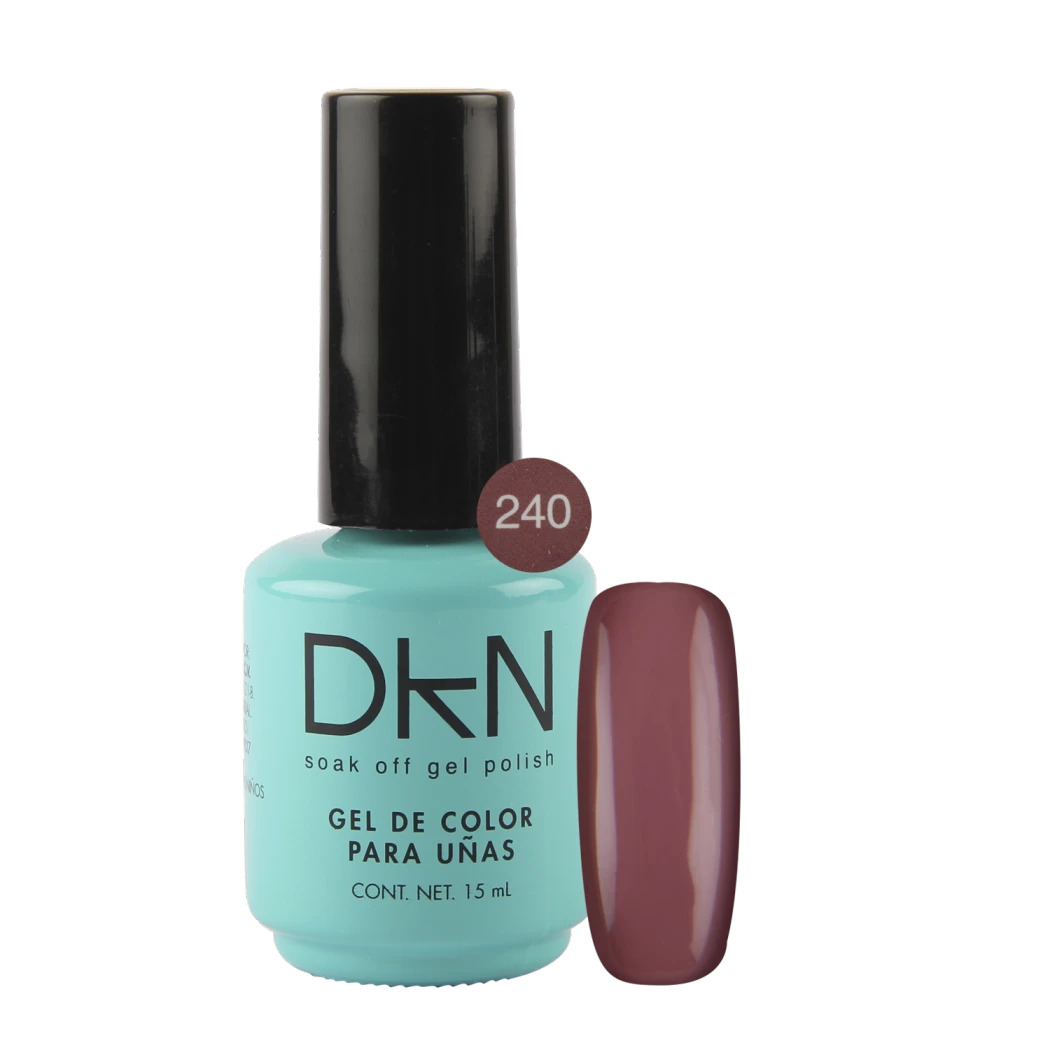 DKN SOAK OFF GEL POLISH 240 .5 Oz/15ml