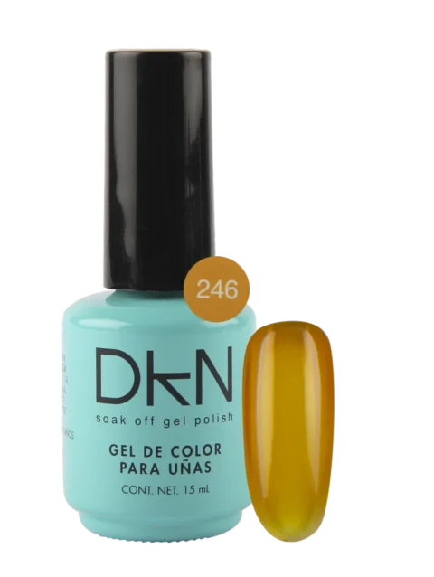 DKN SOAK OFF GEL POLISH 246 .5 Oz/15ml Vitral