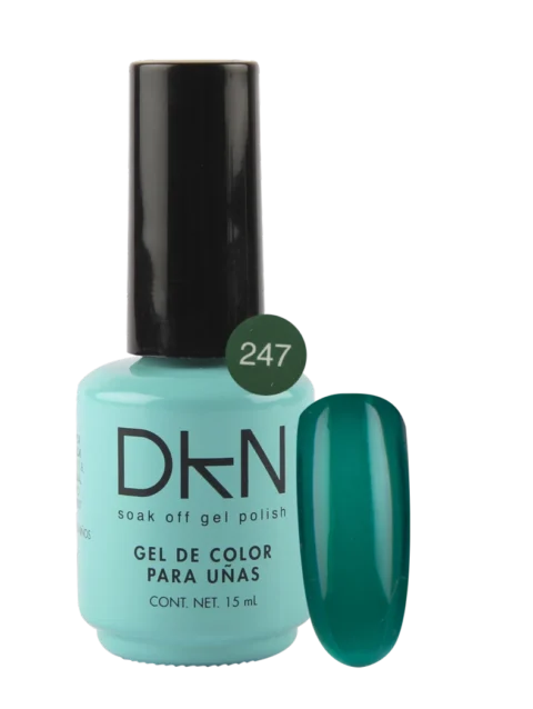 DKN SOAK OFF GEL POLISH 247 .5 Oz/15ml Vitral