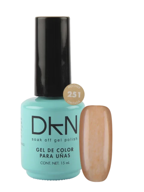 DKN SOAK OFF GEL POLISH 251 .5 Oz/15ml