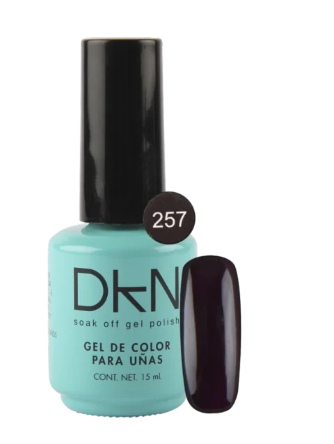 DKN SOAK OFF GEL POLISH 257 .5oz / 15ml