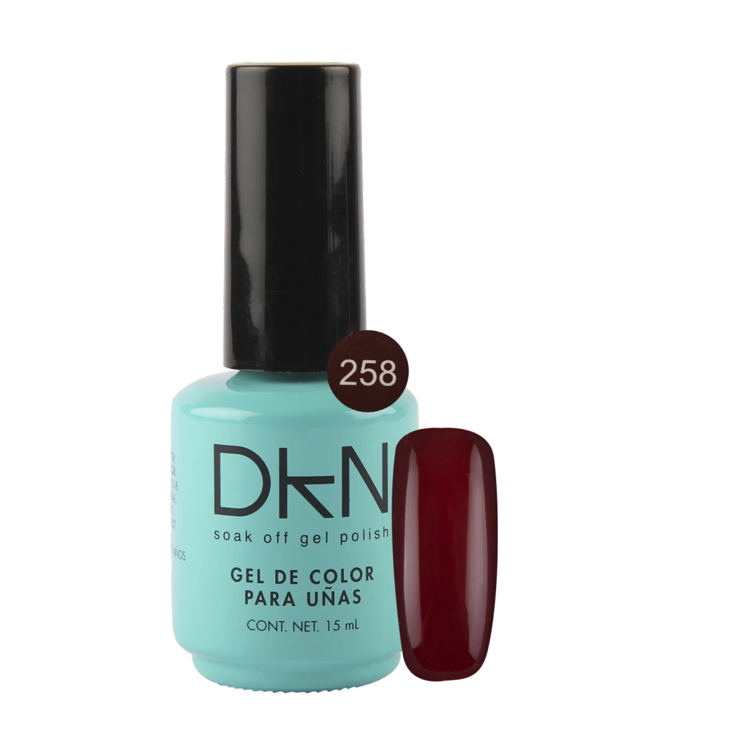 DKN SOAK OFF GEL POLISH 258 .5oz / 15ml