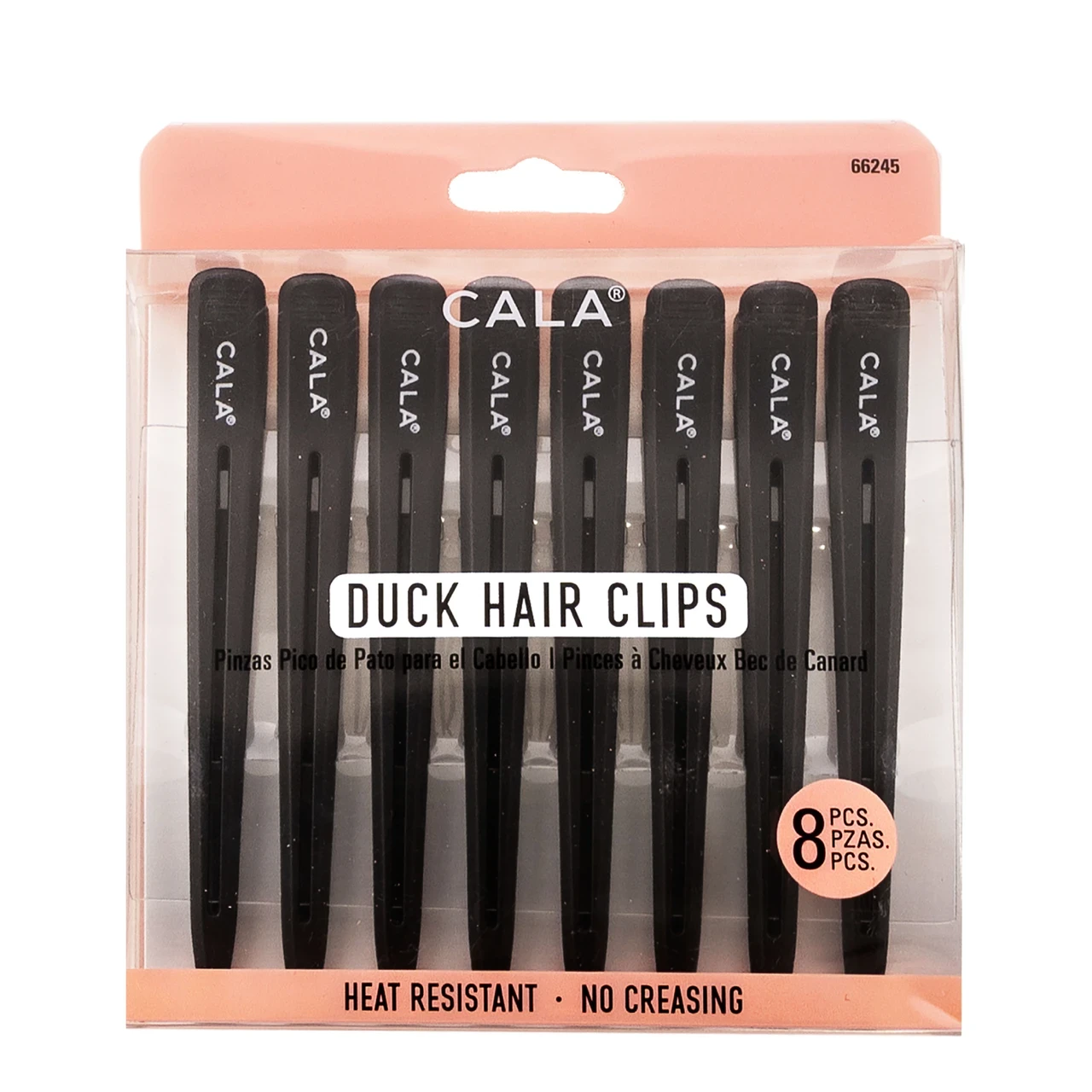 DUCK HAIR CLIP | BLACK (8PK)