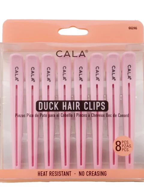 DUCK HAIR CLIP | PINK (8PK)