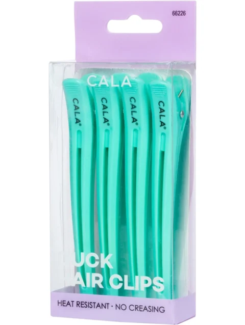 DUCK HAIR CLIPS | TEAL (4PK)