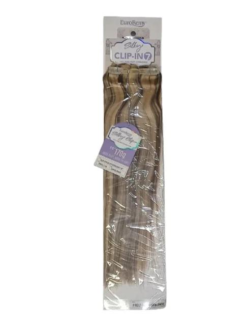 EURO REMY SILKY CLIP IN 7 -18 PULGADAS 170 GRS. TONO ASH BLONDE
