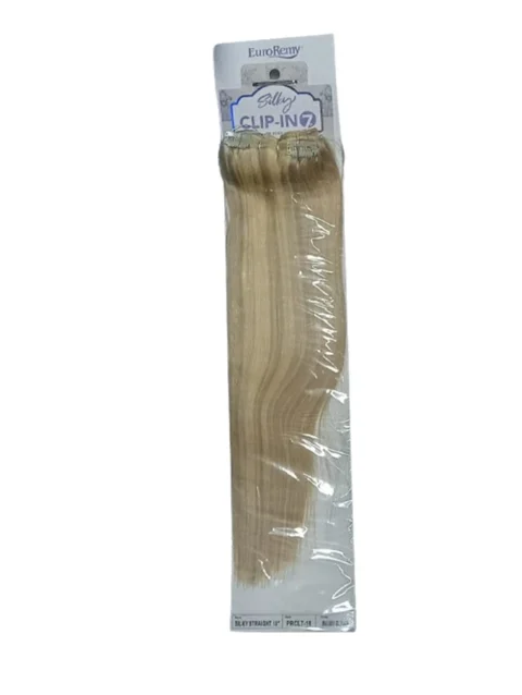 EURO REMY SILKY CLIP IN 7 -18 PULGADAS 170 GRS. TONO MALIBU BLONDE