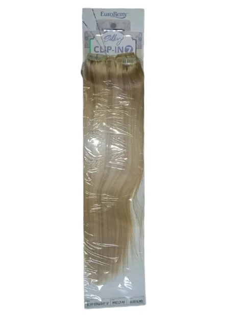 EURO REMY SILKY CLIP IN 7 -22 PULGADAS 180 GRS. TONO MALIBU BLONDE