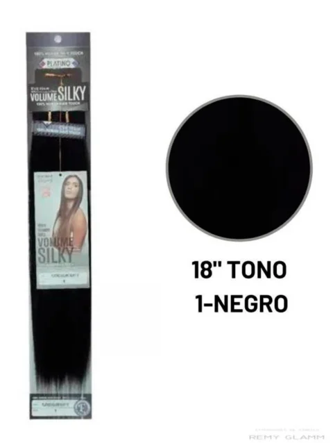 EVE HAIR PLATINO VOLUME SILKY 18" TONO 1