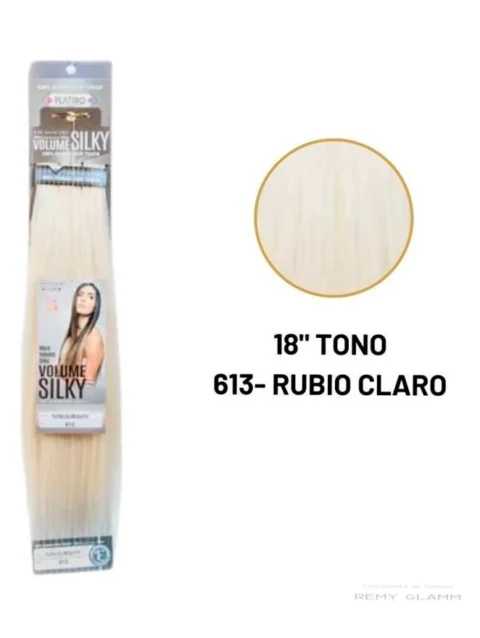 EVE HAIR PLATINO VOLUME SILKY 18" TONO 613