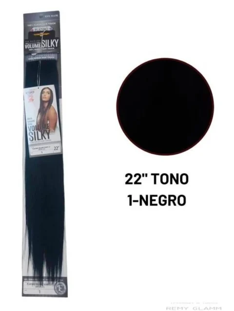 EVE HAIR PLATINO VOLUME SILKY 22" TONO 1