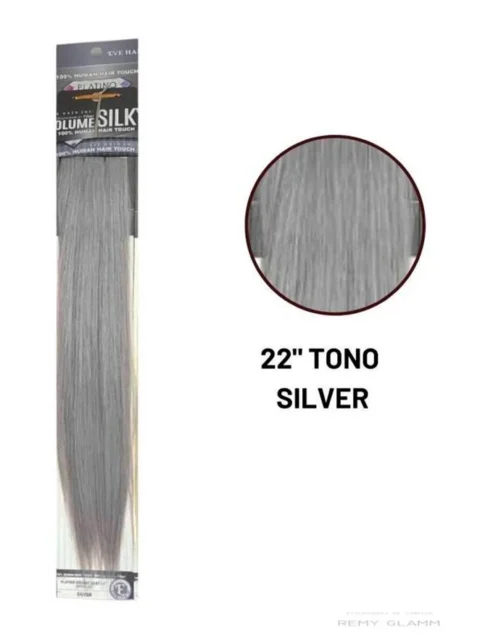 EVE HAIR PLATINO VOLUME SILKY 22" TONO SILVER