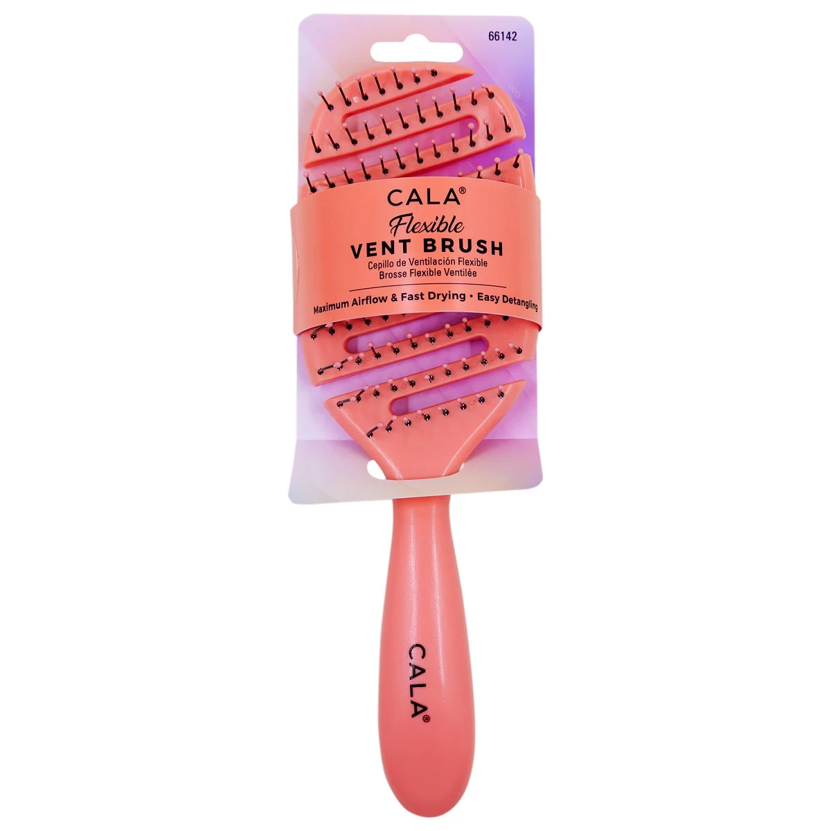 FLEXIBLE VENT BRUSH: CORAL