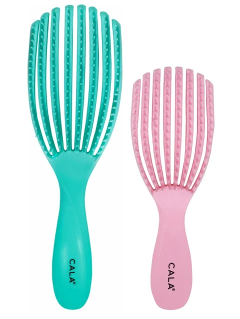 FLEXIBLE VENT BRUSH | MINT/PINK (2PCS)