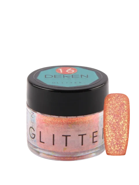 GLITTER DEKEN ORANGE JUICE 1/4 Oz/7g