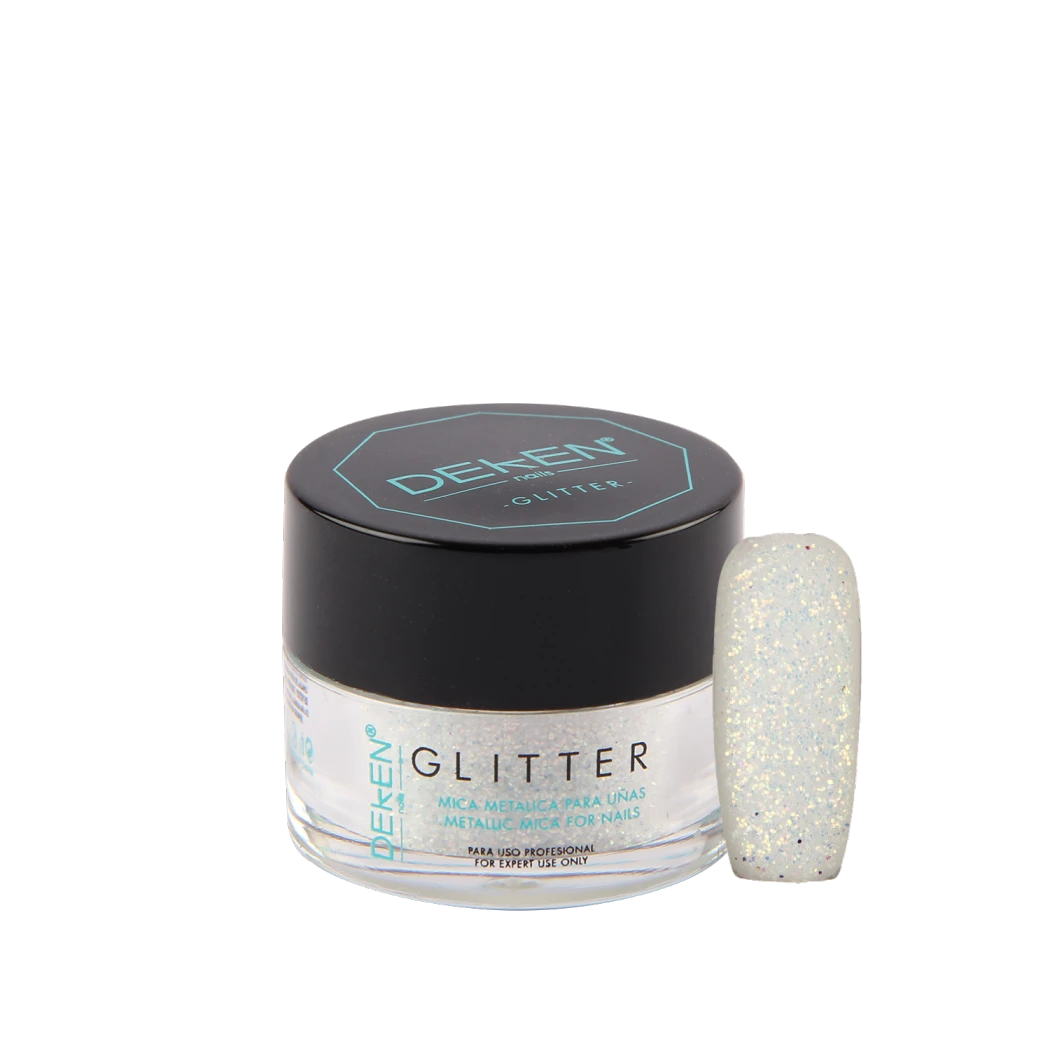 GLITTER DEKEN SILK WHITE 1/4 Oz/7g