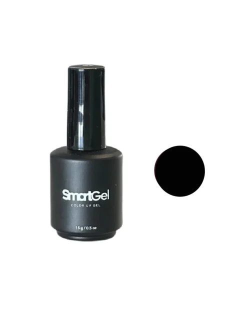 GLOSS OVER SMARTGEL COLOR GEL UV 15 ML. TONO 41 BLACK