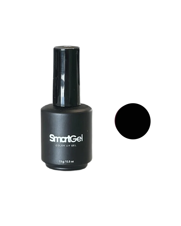 GLOSS OVER SMARTGEL COLOR GEL UV 15 ML. TONO 41 BLACK