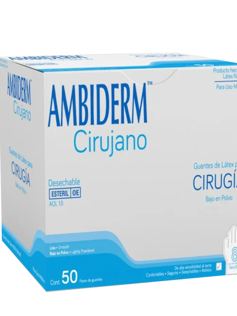 GUANTE CIRUJANO ESTÉRIL