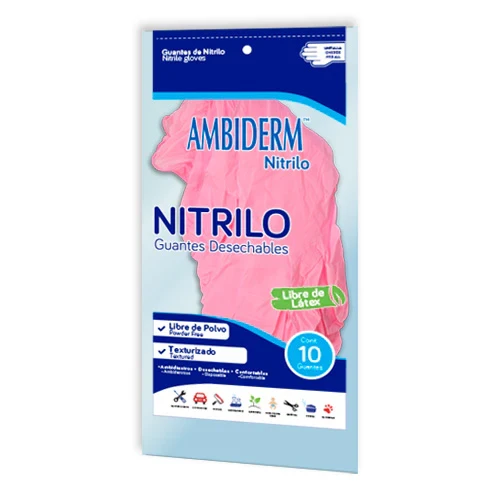 GUANTE NITRILO UNITALLA ( pack 10 bolsas c/10 guantes) - Image 3