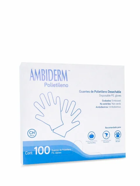 GUANTE POLIETILENO (pack con 10 cajas)