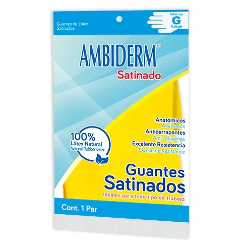 GUANTE SATINADO (pack c/12 bolsas c/1 par)