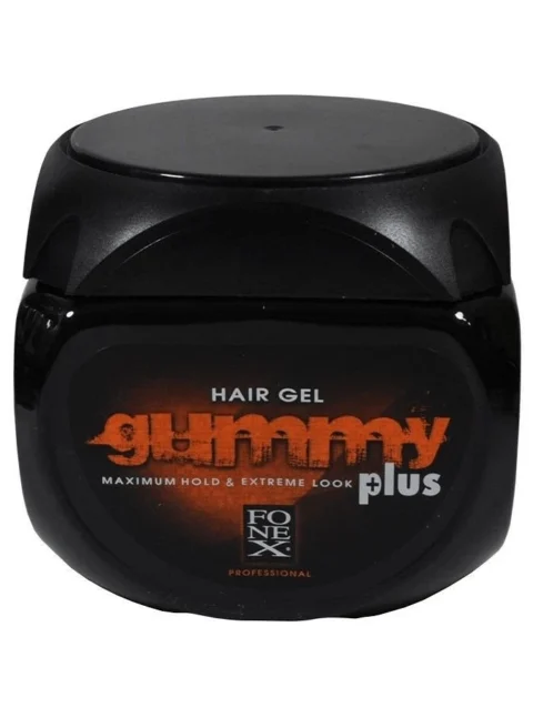 GUMMY HAIR GEL MAXIMUM HOLD & EXTREME LOOK PLUS 500 ML.