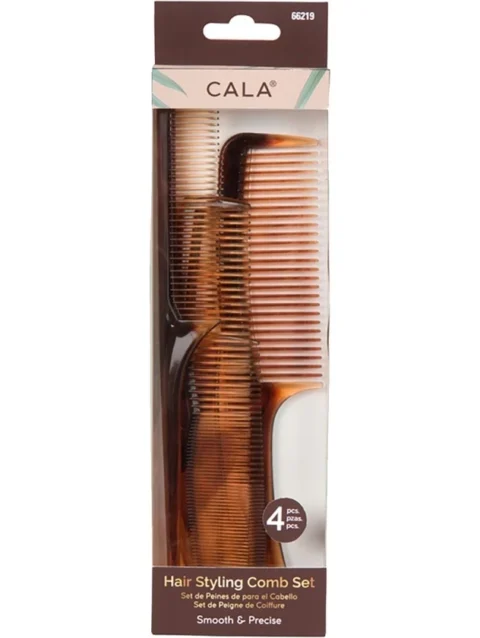 HAIR STYLING COMB SET (4PCS)