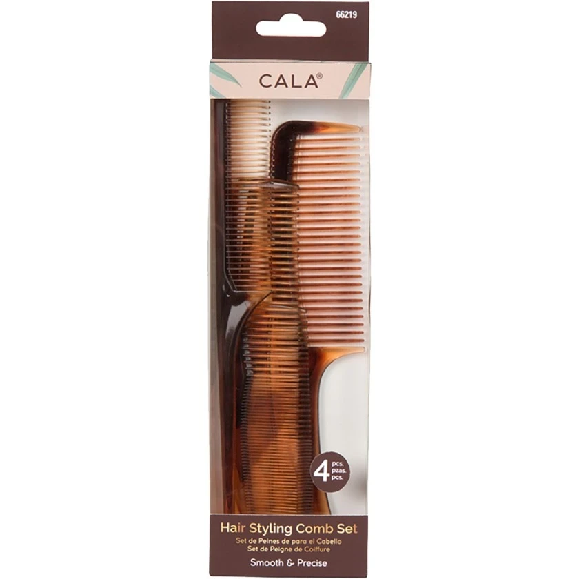 HAIR STYLING COMB SET (4PCS)