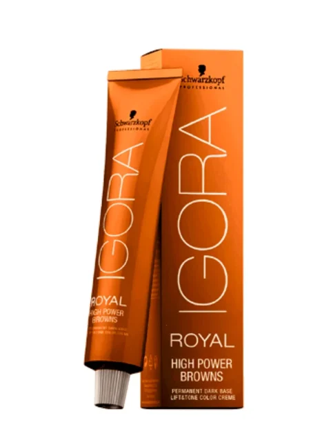 IGORA ROYAL HIGH POWER BROWNS B-33 BROWN PETROL