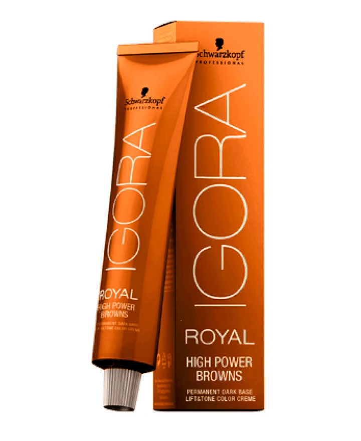 IGORA ROYAL HIGH POWER BROWNS B-8 BROWN RED