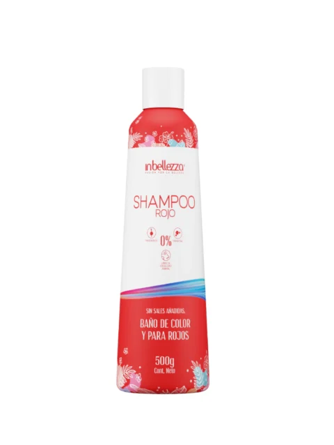 Shampoo Rojo Matizador 500gr - In Bellezza