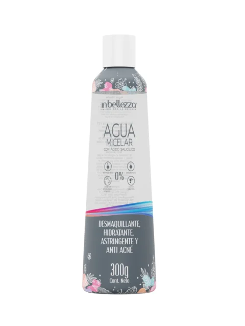 Agua Micelar con Acido Silico, In Bellezza - 300gr