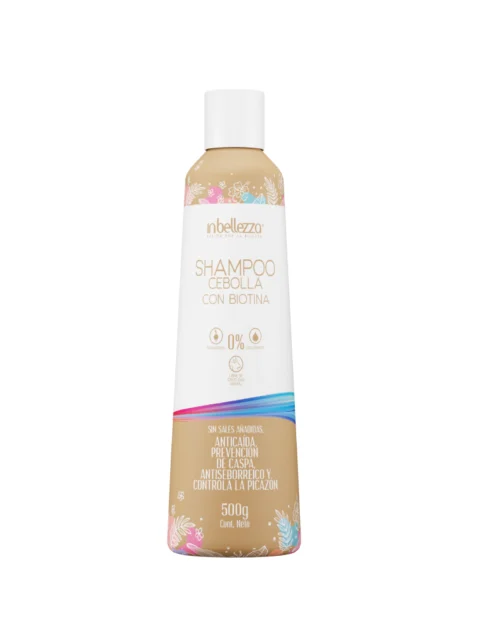 Shampoo Cebolla con Biotina In Bellezza - 500gr