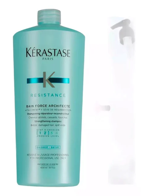 KERASTASE BAIN FORCE ARCHITECTE SHAMPOO 1 LT.