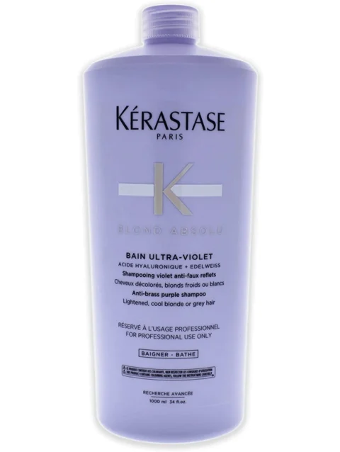 KERASTASE BAIN ULTRA VIOLET SHAMPOO 1000 ML.