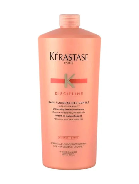 KERASTASE DISCIPLINE BAIN FLUIDEALISTE GENTLE SHAMPOO SIN SULFATO LITRO