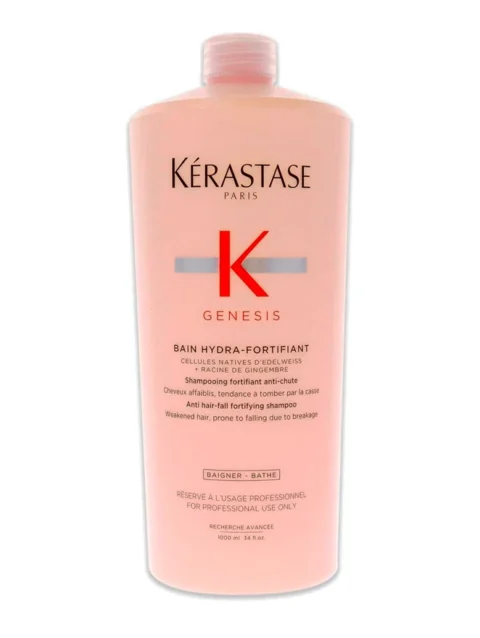 KERASTASE GENESIS BAIN HYDRA FORTIFIANT SHAMPOO 1000 ML.