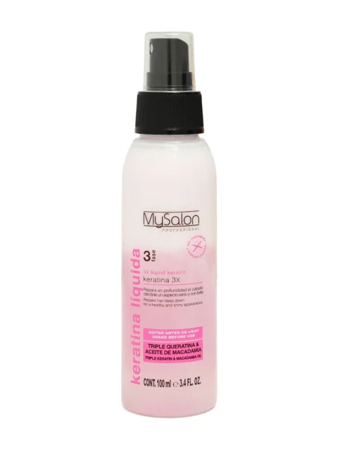 Keratina Liquida para el Cabello MySalon 3 Fases 100 ml