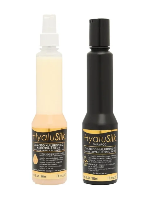 Kit Shampoo y Tratamiento HyaluSilk Nutrapel 300 ml