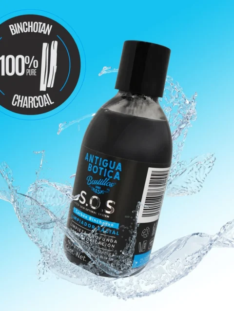 Limpiador Facial S.O.S SKIN OPTIMAL SYSTEM con carbón Binchotan
