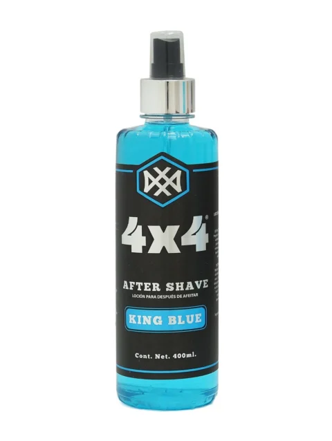 Loción After Shave King Blue 4×4 400 ml
