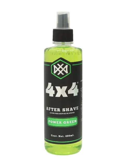 Loción After Shave Power Green 4×4 400 ml