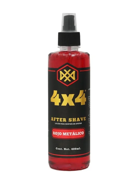 Loción After Shave Rojo Metálico 4×4 400 ml