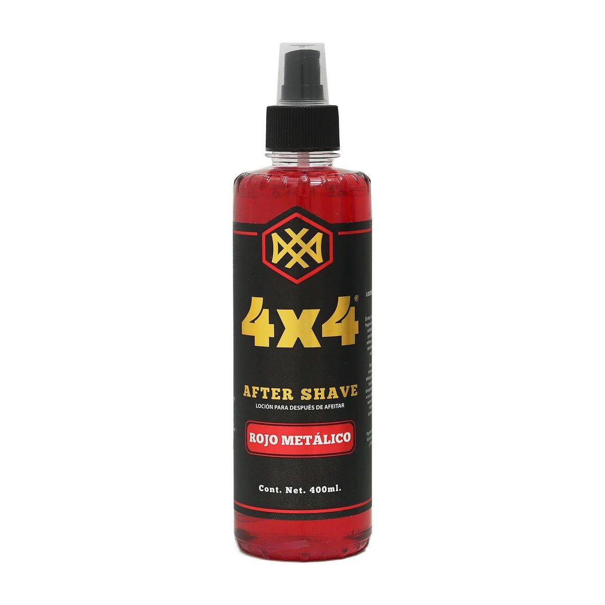 Loción After Shave Rojo Metálico 4×4 400 ml