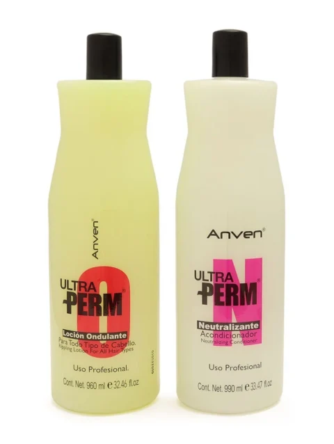 Loción Ondulante y Loción Neutralizante Anven 960 ml