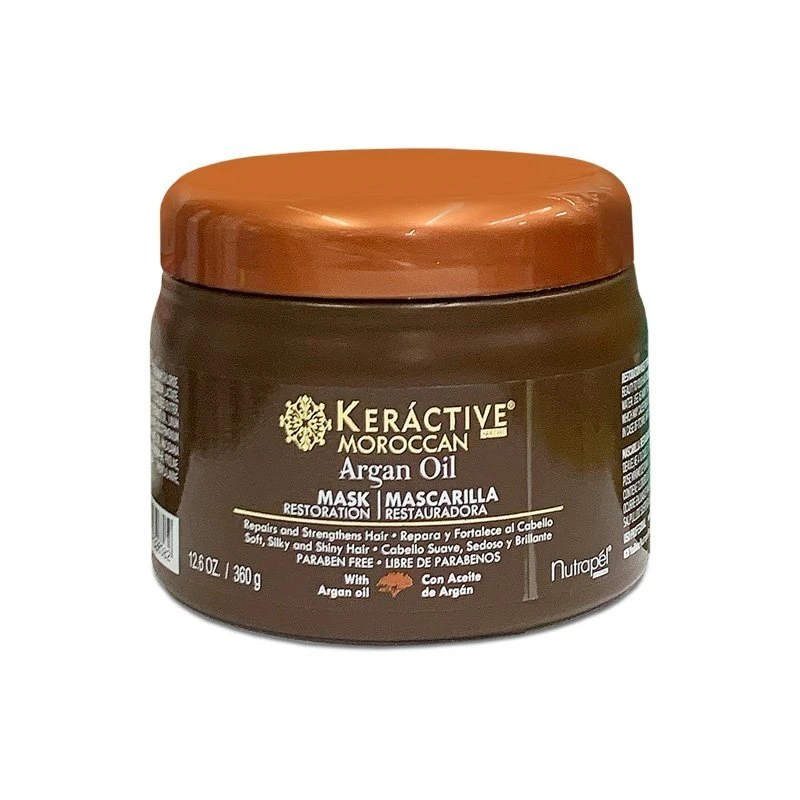 Mascarilla Capilar Restauradora Nutrapel Moroccan 360 g