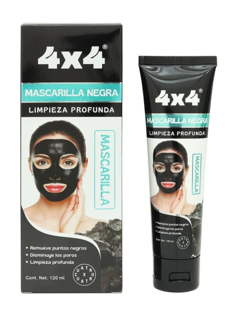Mascarilla Facial Limpieza Profunda 4×4 120 ml